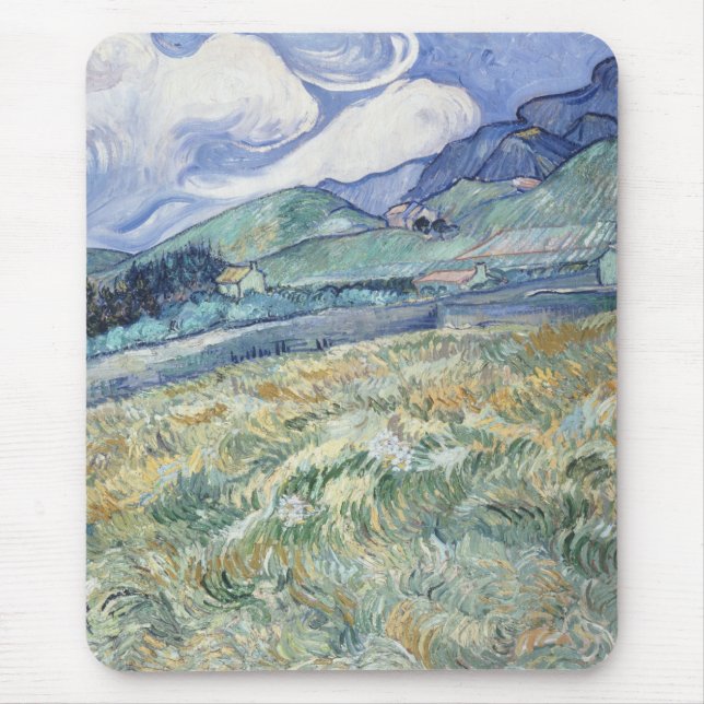 Liggande bakom Saint-Paul Vincent van Gogh Musmatta (Framsidan)