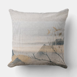 liggande Fabric Struktur Pillow Kudde