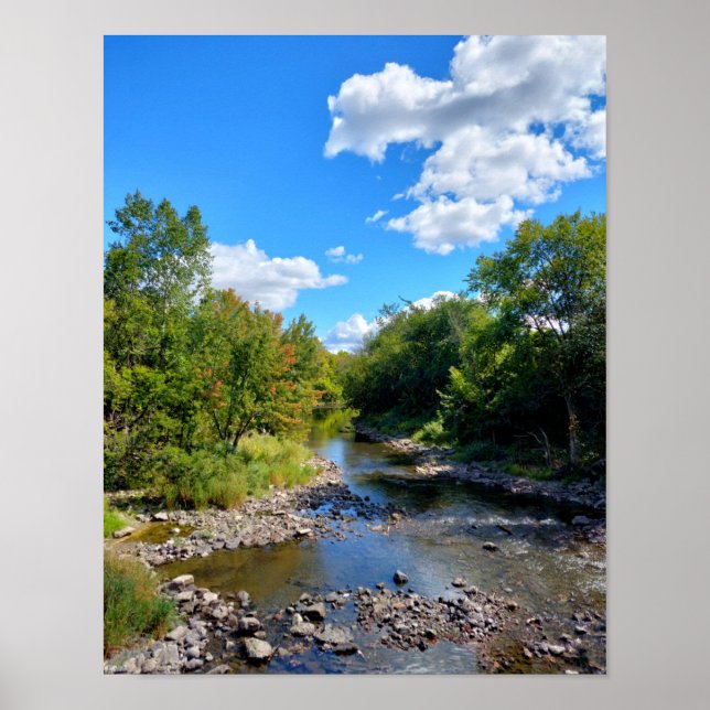 Liggande foto 176 River Poster (Framsidan)
