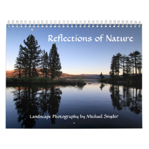 Liggande fotokalender kalender