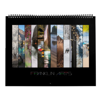 Liggande fotokalender kalender