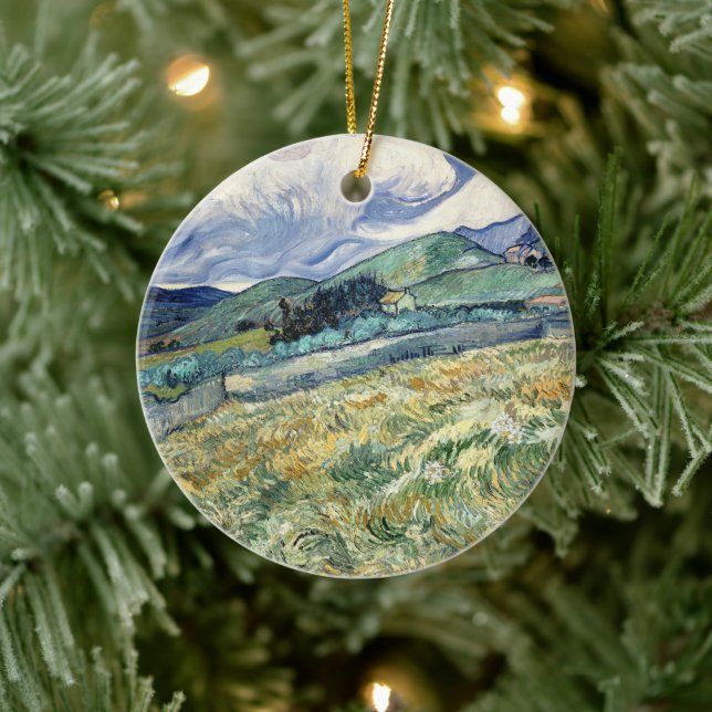 Liggande från Saint-Rémy av Vincent Van Gogh Julgransprydnad Keramik (Träd)