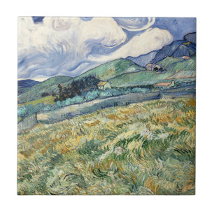 Liggande från Saint-Rémy av Vincent Van Gogh Kakelplatta