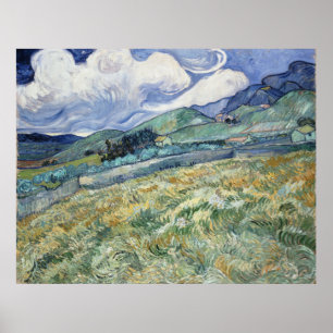 Liggande från Saint-Remy av Vincent Van Gogh Poster