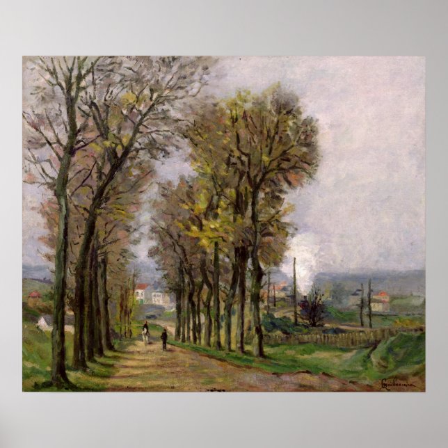 Liggande i Ile de Frankrike, c.1878 Poster (Framsidan)