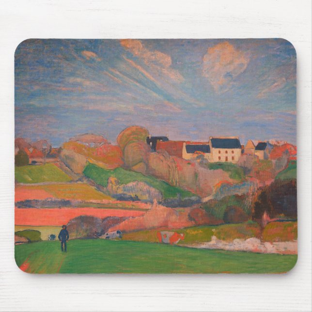 Liggande i Le Pouldu av Gauguin: Musmatta (Framsidan)