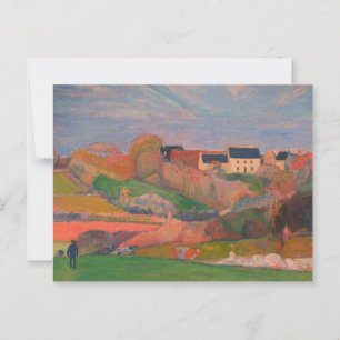 Liggande i Le Pouldu av Gauguin: Vykort