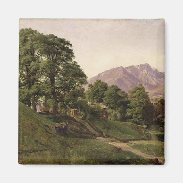 Liggande i övre Bayern, 1836 Magnet (Framsidan)
