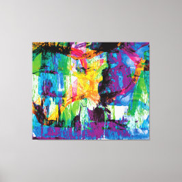 Liggande IV. Canvastryck