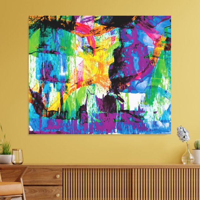 Liggande IV. Canvastryck (Insitu (Vardagsrum))