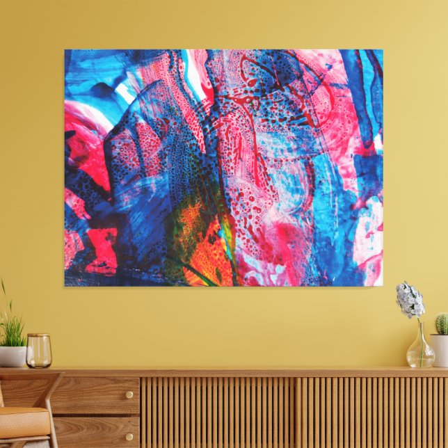 Liggande IX. Canvastryck (Insitu (Vardagsrum))