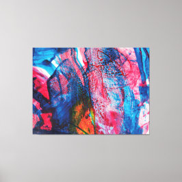 Liggande IX. Canvastryck