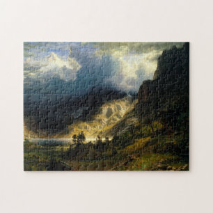 Liggande målning Albert Bierstadt Pussel