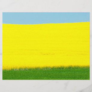 Liggande Meadow Reklamblad