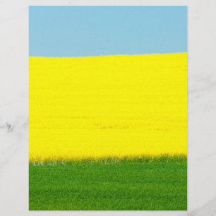 Liggande Meadow Reklamblad