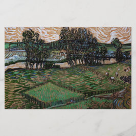 Liggande med bro över Oise (van Gogh) Brevpapper