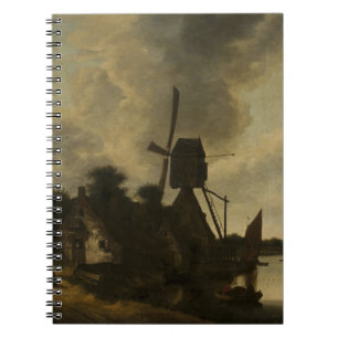 Liggande med en Kvarn - Salomon Rombouts Anteckningsbok