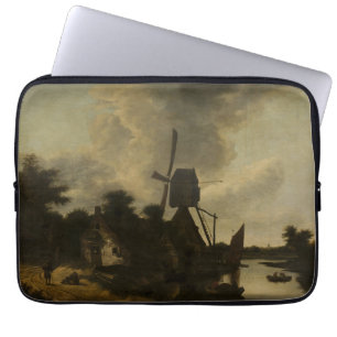 Liggande med en Kvarn - Salomon Rombouts Laptop Fodral