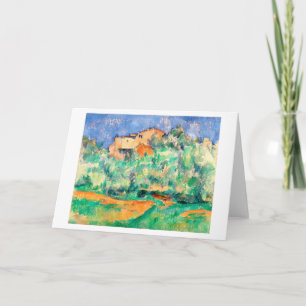Liggande med ett hus, Cezanne Kort