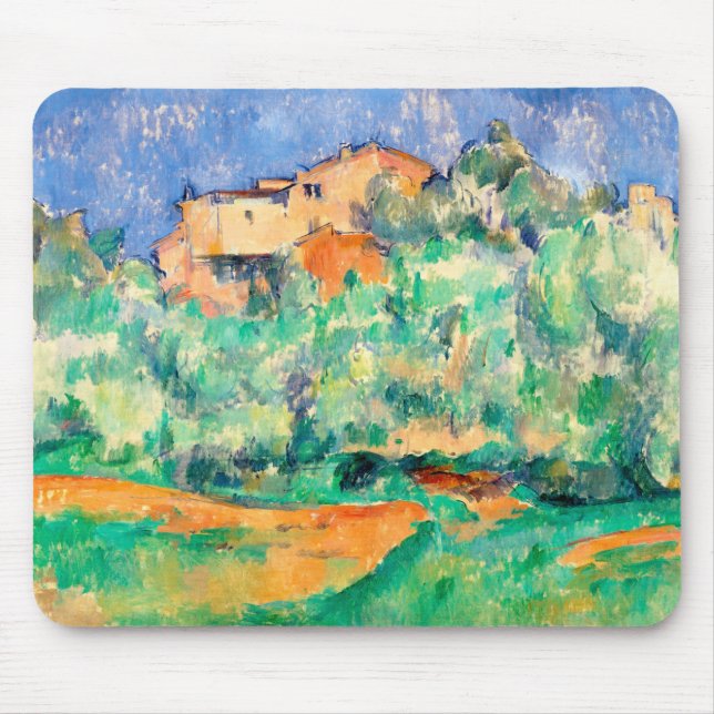 Liggande med ett hus, Cezanne Musmatta (Framsidan)