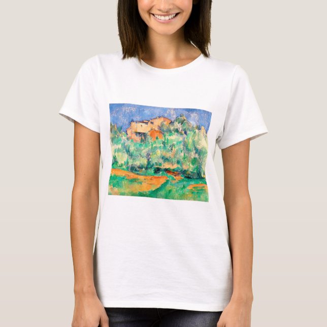 Liggande med ett hus, Cezanne T Shirt (Framsida)