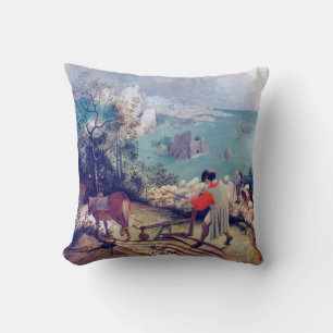 Liggande med Fall Icarus, Pieter Bruegel Kudde