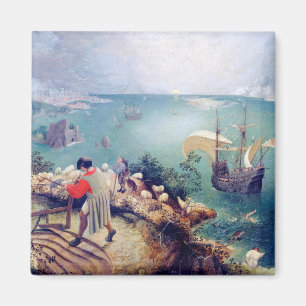 Liggande med Fall Icarus, Pieter Bruegel Magnet