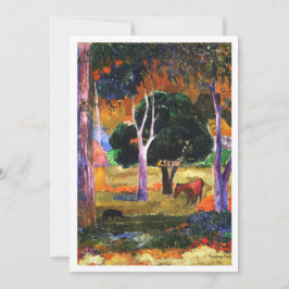 Liggande med gris och en Berömd för häst Inbjudningar