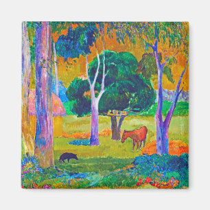 Liggande med Gris och häst, Gauguin Magnet