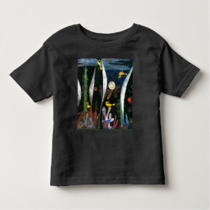 Liggande med Gult Fåglar   Paul Klee   T Shirt