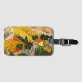 Liggande med House och PloughmaVincent van Gogh Bagagebricka