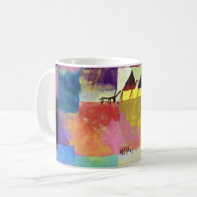 Liggande med kameler, Paul Klee Kaffemugg (Framsida vänster)