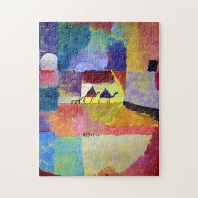 Liggande med kameler, Paul Klee Pussel (Vertikal)