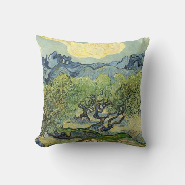 Liggande med Olive Vincent Willem van Gogh Kudde (Framsida)