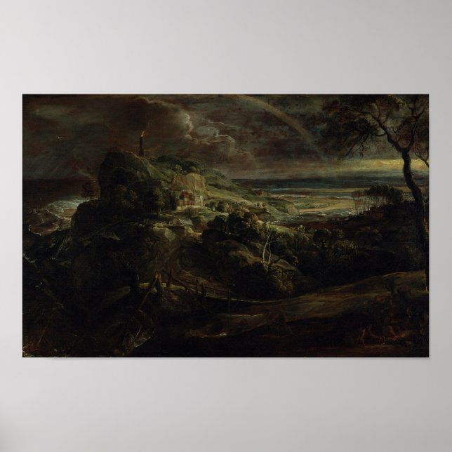 Liggande med skeppsbrottet Paul Poster (Framsidan)