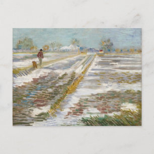 Liggande med Snö, Van Gogh Fine Art Vykort