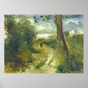 Liggande mellan Storms - Auguste Renoir Fine Art Poster