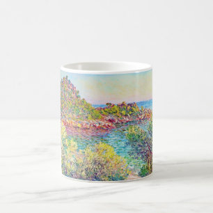 Liggande nära Monte Carlo (av Claude Monet) Kaffemugg