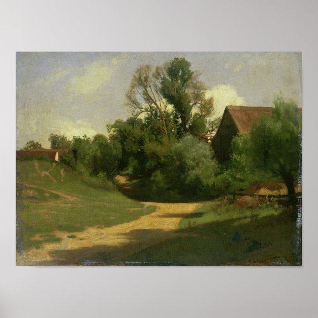 Liggande nära Oberaudorf Poster (Framsidan)