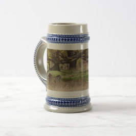 Liggande och Deers Grått/Blue 22 oz Stein Sejdel