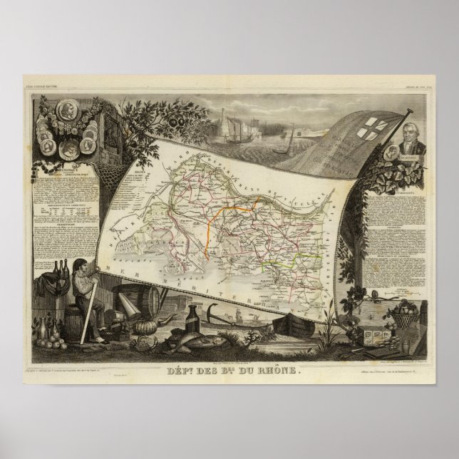 Liggande och städer poster (Framsidan)