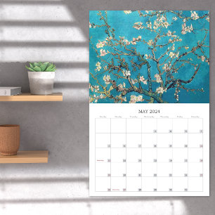 Liggande Paintings Vincent van Gogh Fine Art Kalender