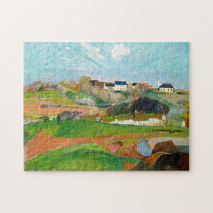 Liggande Paul Gauguin Old Painting Art Pussel