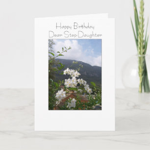 Liggande Personlig Stegdotterdotter Birthday Kort