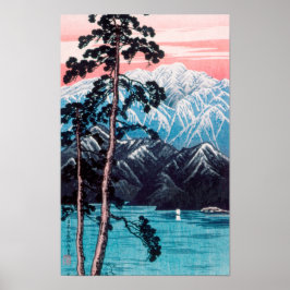 Liggande snö på Mt. Shirane av Hiroaki Takahashi Poster