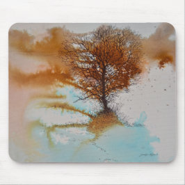 Liggande Träd Art Musmatta