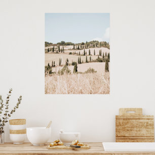 Liggande Tuscany Soft Färg Poster