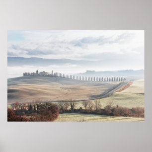 Liggande Tuscany Soft Färg Poster