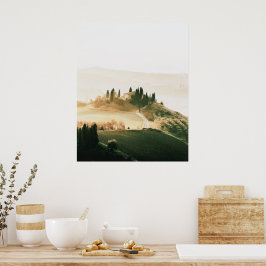 Liggande Tuscany Soft Färg Poster