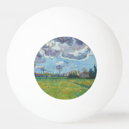 Liggande under Stormy Himlar Vincent Gogh Pingisboll